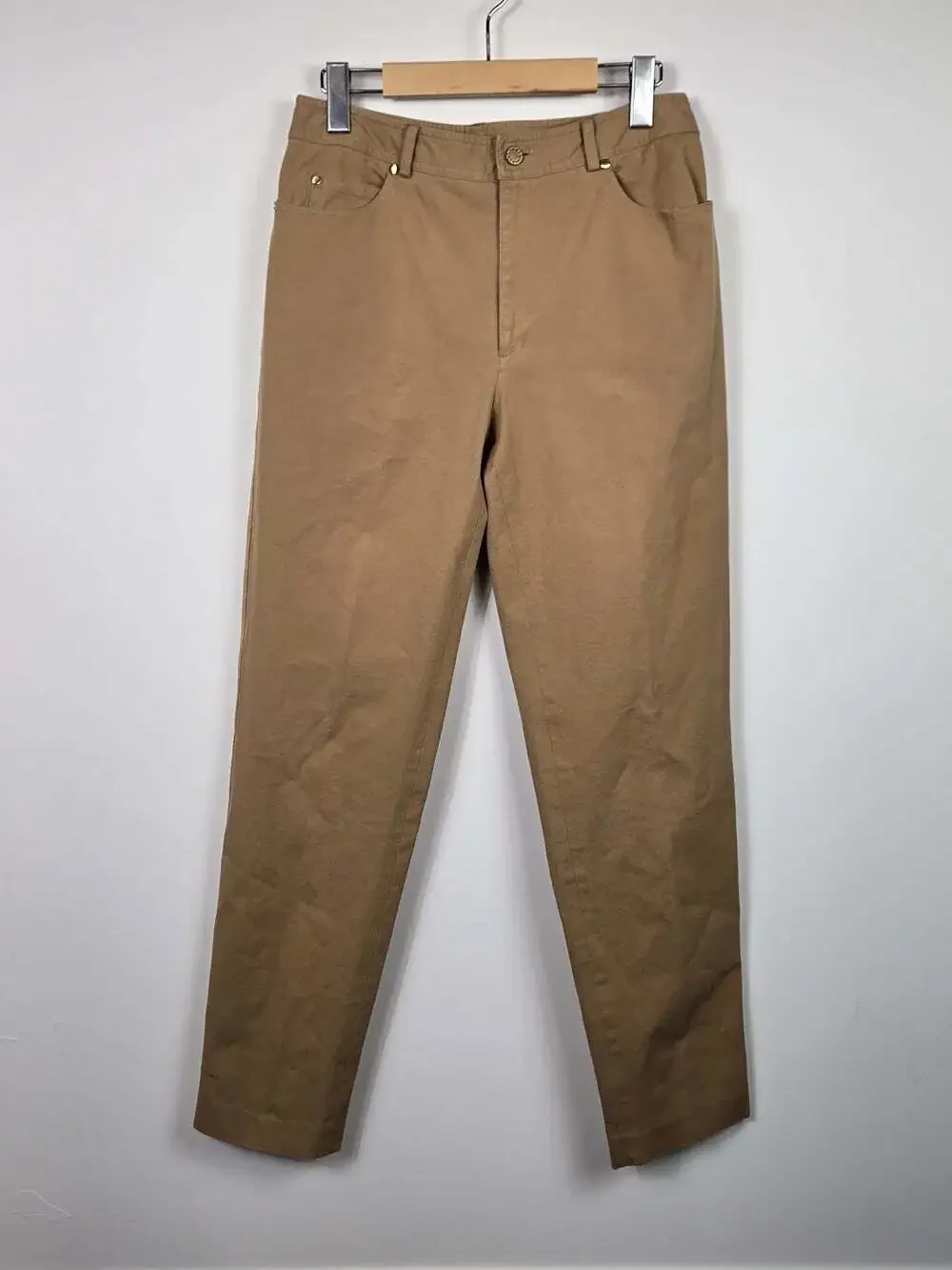 Dana Buchman Women's Tan and Brown Trousers